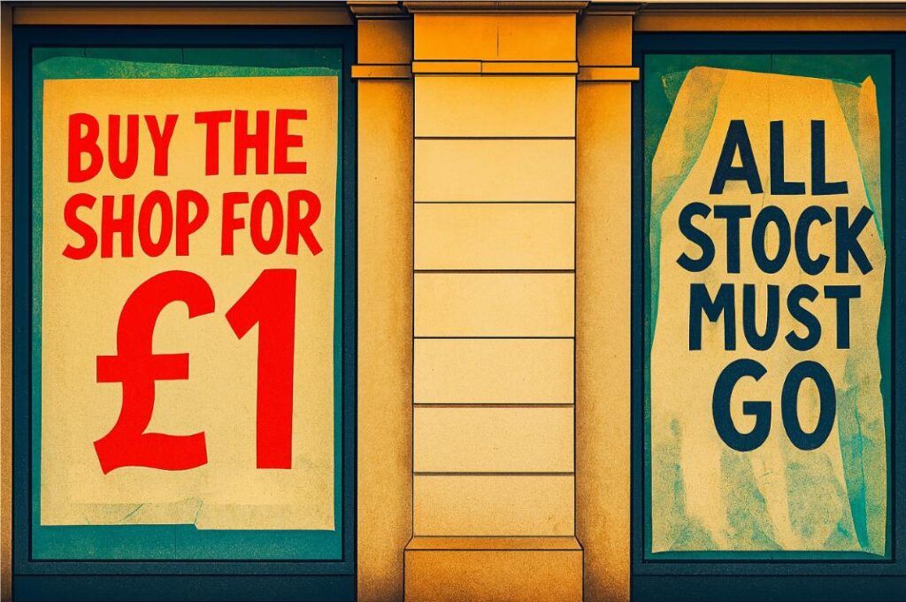 IB Business Management Real world news - Poundland sold for one pound